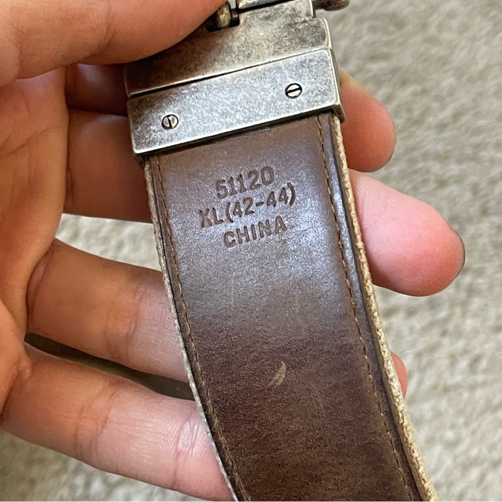 REI reversible leather/fabric belt - Picture 2 of 4